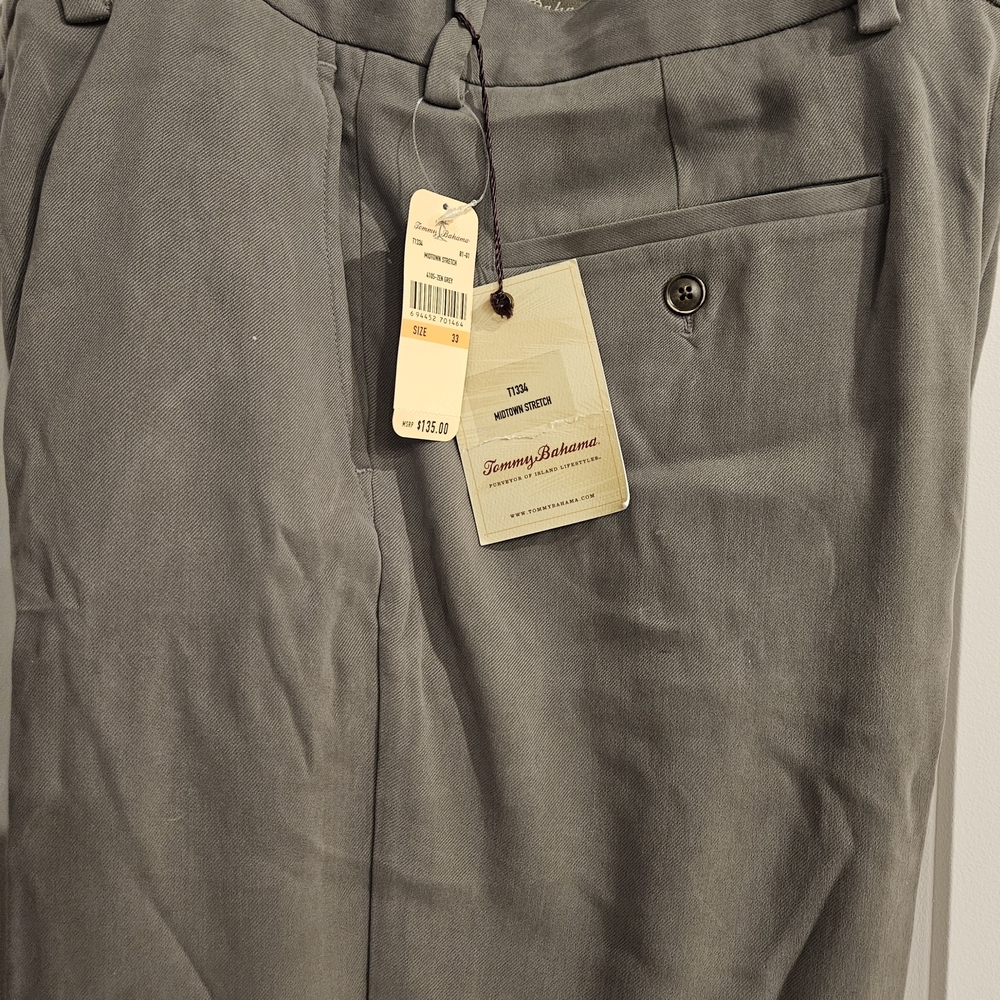 Tommy Bahama Gray Dress Pants